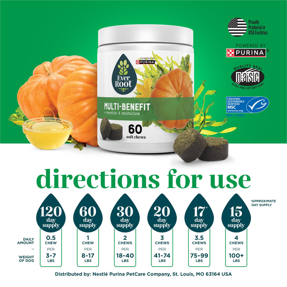EverRoot immune-support formula featuring spirulina for immune health.