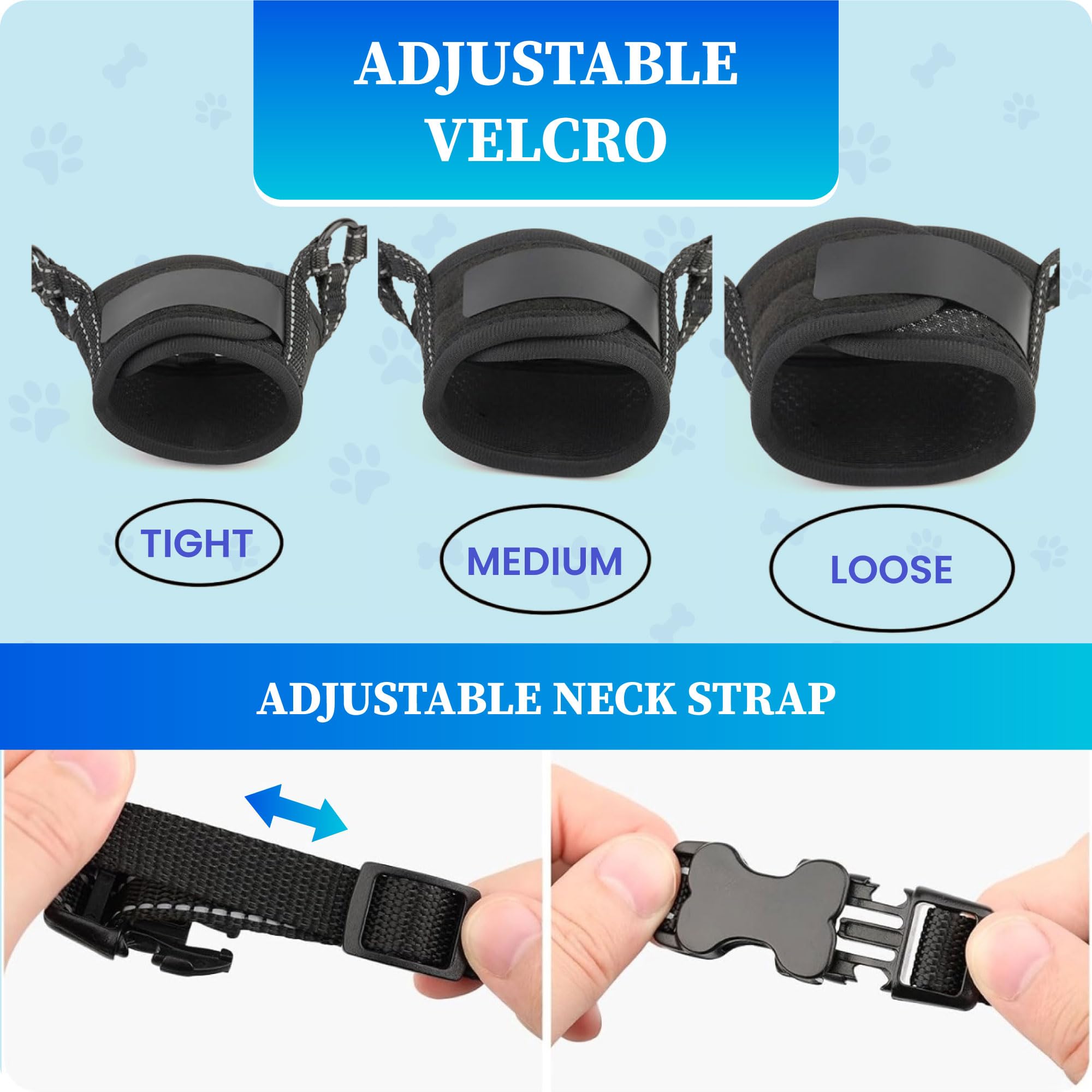 Evollax dog-muzzle easy-clean mesh surface simplifies post-use maintenance.