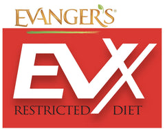 EVX soft-texture dog bowl photo easier mixing with kibble for rotation feeding.