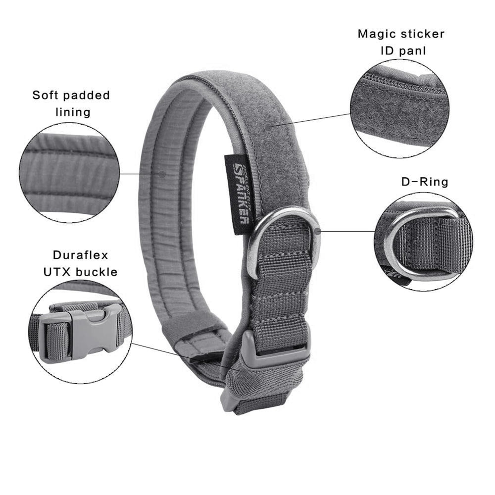 EXCELLENT ELITE SPANKER D-Ring leash attachment for easy leash connection.
