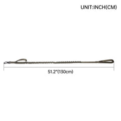 EXCELLENT ELITE SPANKER tactical bungee leash double-handle design enhances quick control.