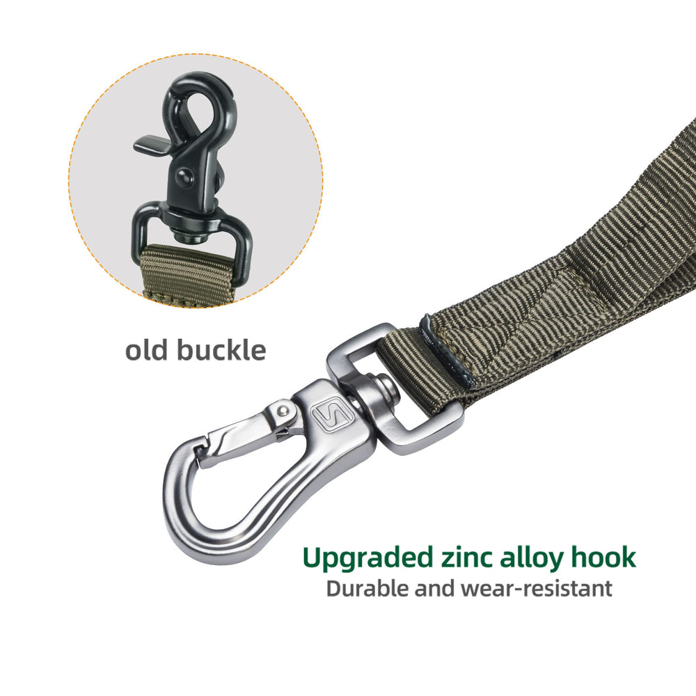 EXCELLENT ELITE SPANKER tactical bungee leash metal hook and clip durability.