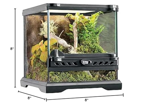 Exo Terra Nano compact 8x8x8 inches fits tight spaces