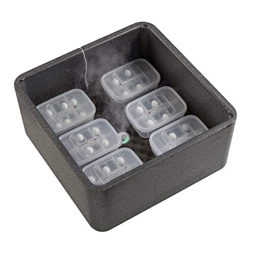 Exo Terra Precision Incubator PRO dimming/pulse thermostat provides precise heating to help maintain stable incubation conditions