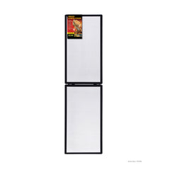 Installed Exo Terra screen cover on a terrarium demonstrates enhanced airflow and secure enclosure.