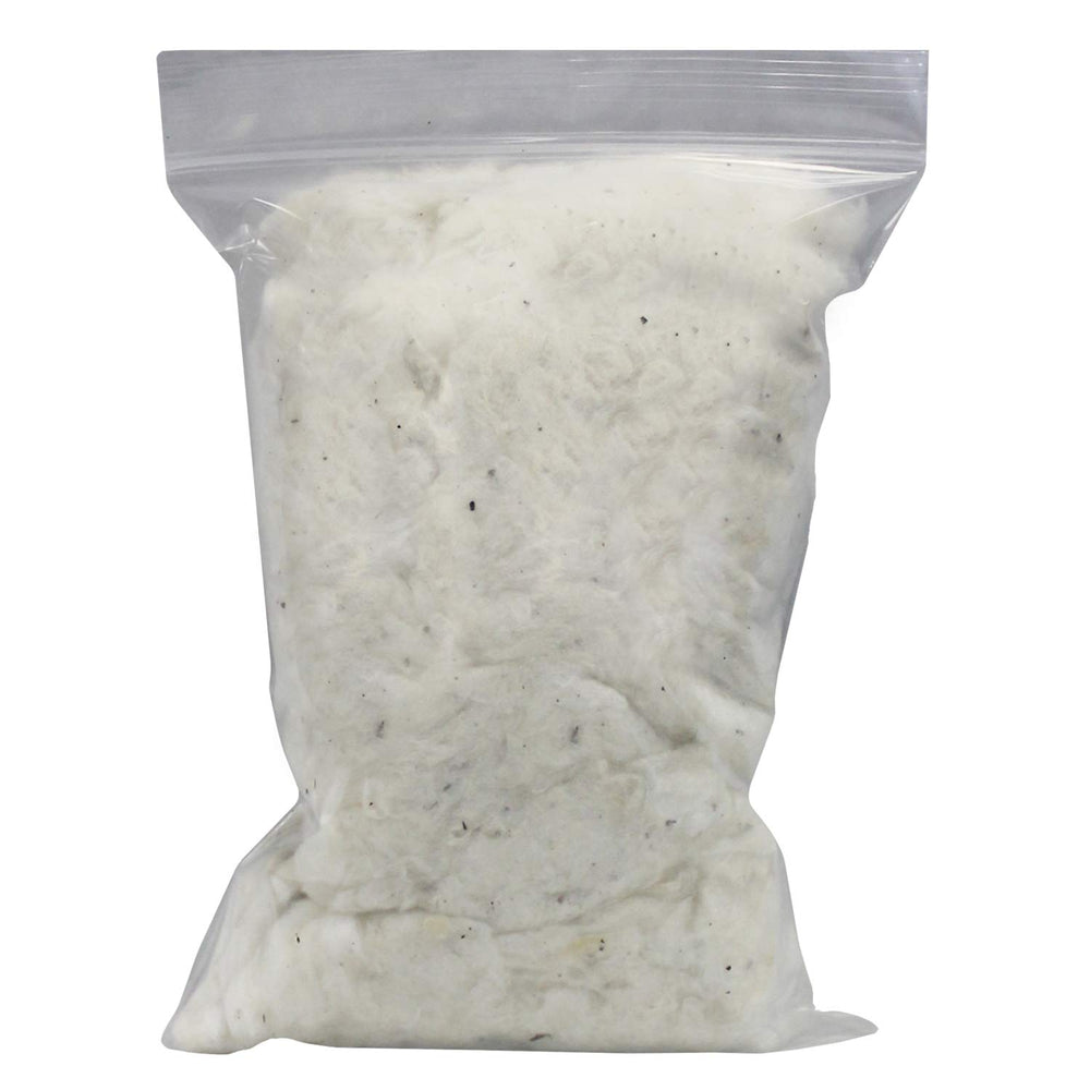 Exotic Nutrition: fibra de algodón 100% Virginia en primer plano, suave y natural.