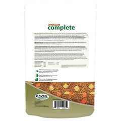 Exotic Nutrition Opossum BSFL calcium-source highlights calcium-rich insects for a balanced intake.