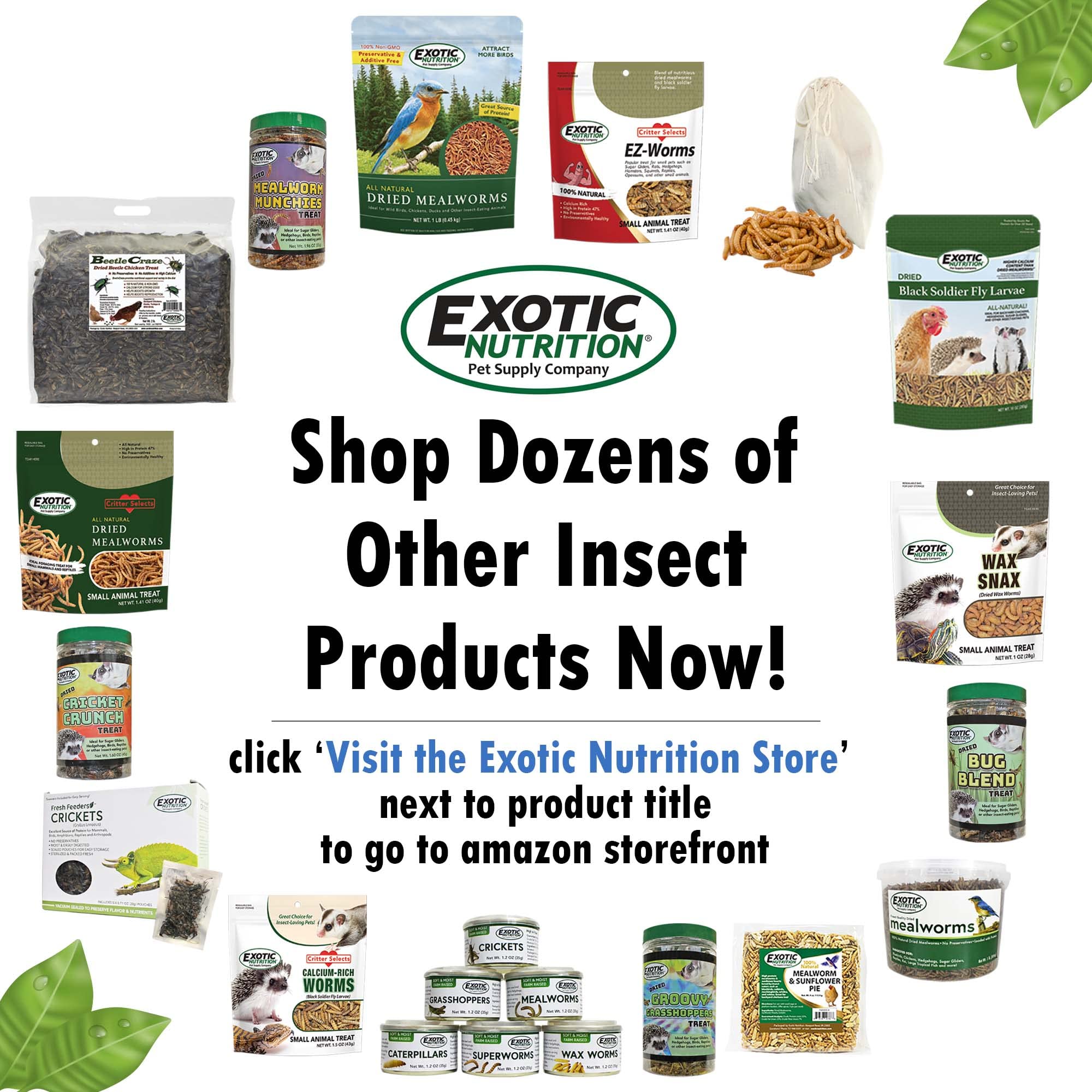 Exotic Nutrition Opossum diet-assembly-in-pack emphasizes complete nutritional balance.