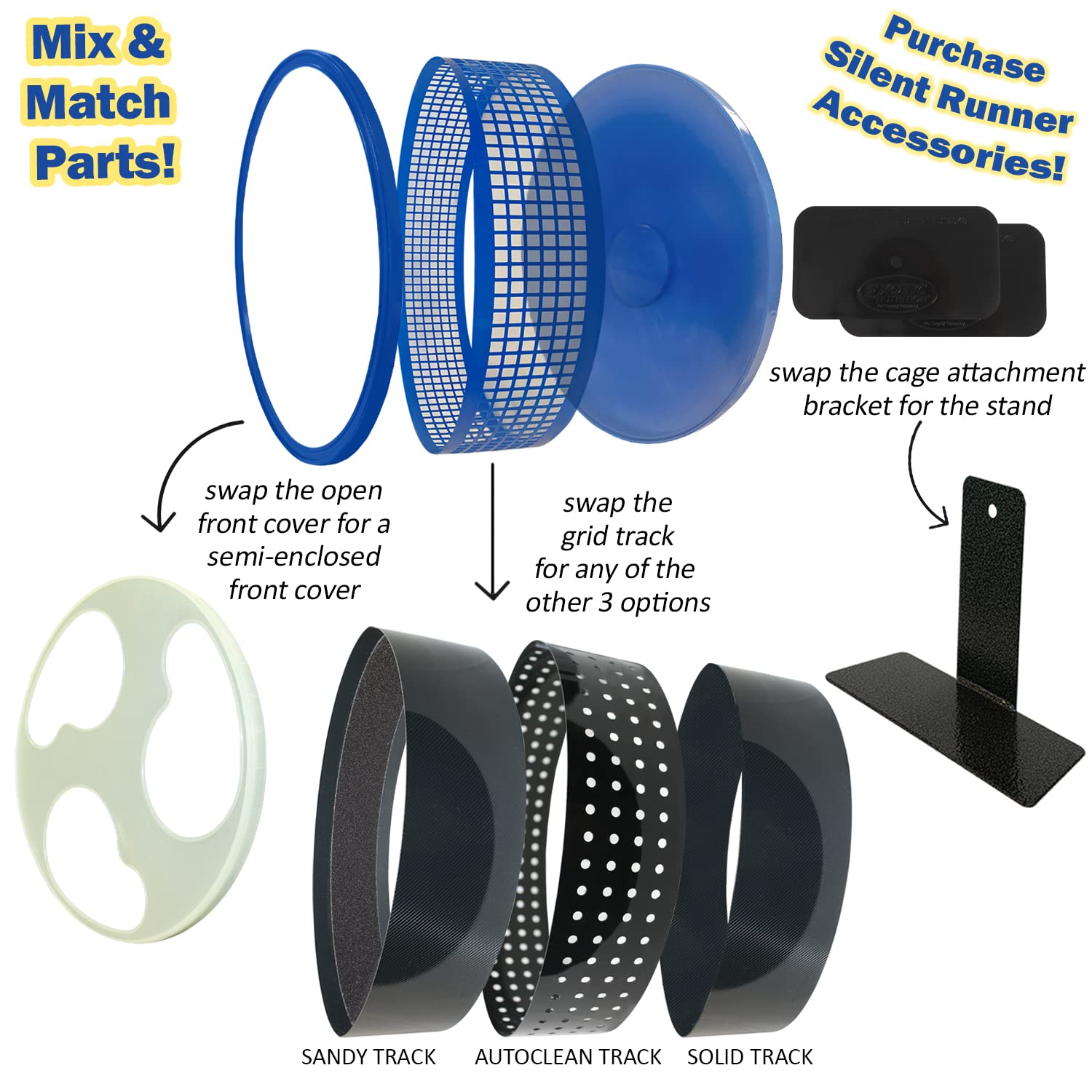 Blue color detail of Exotic Nutrition Silent Runner Pro wheel emphasizing stylish design.
