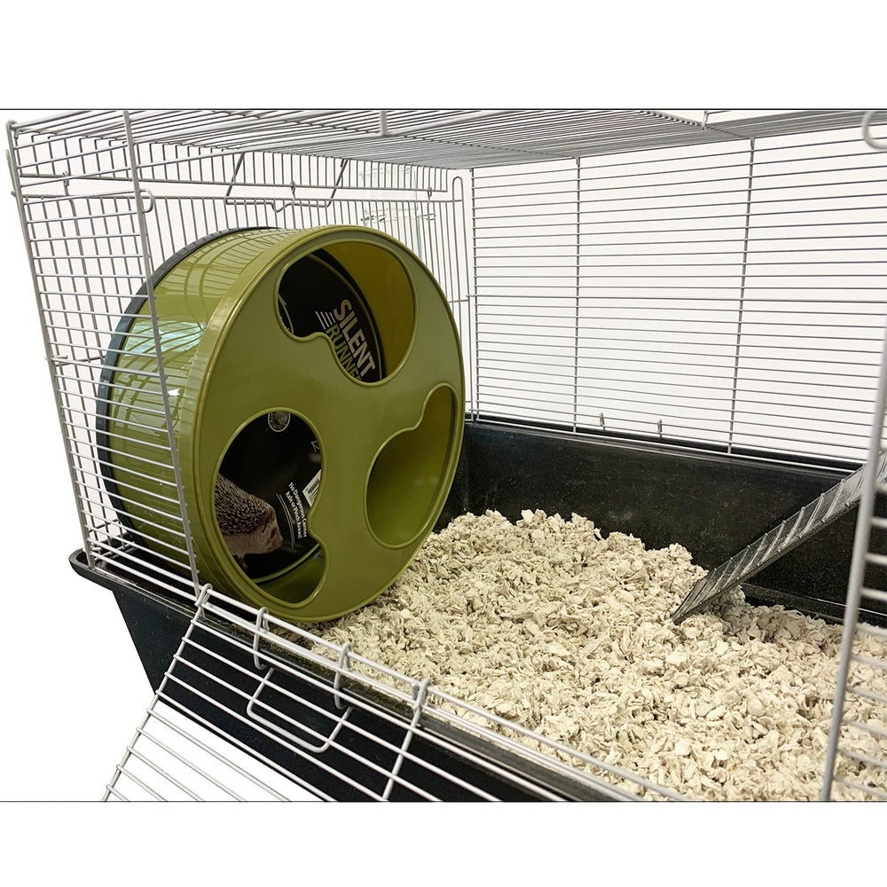 Exotic Nutrition Silent Runner wheel front view demonstrates smooth, low-noise rotation.