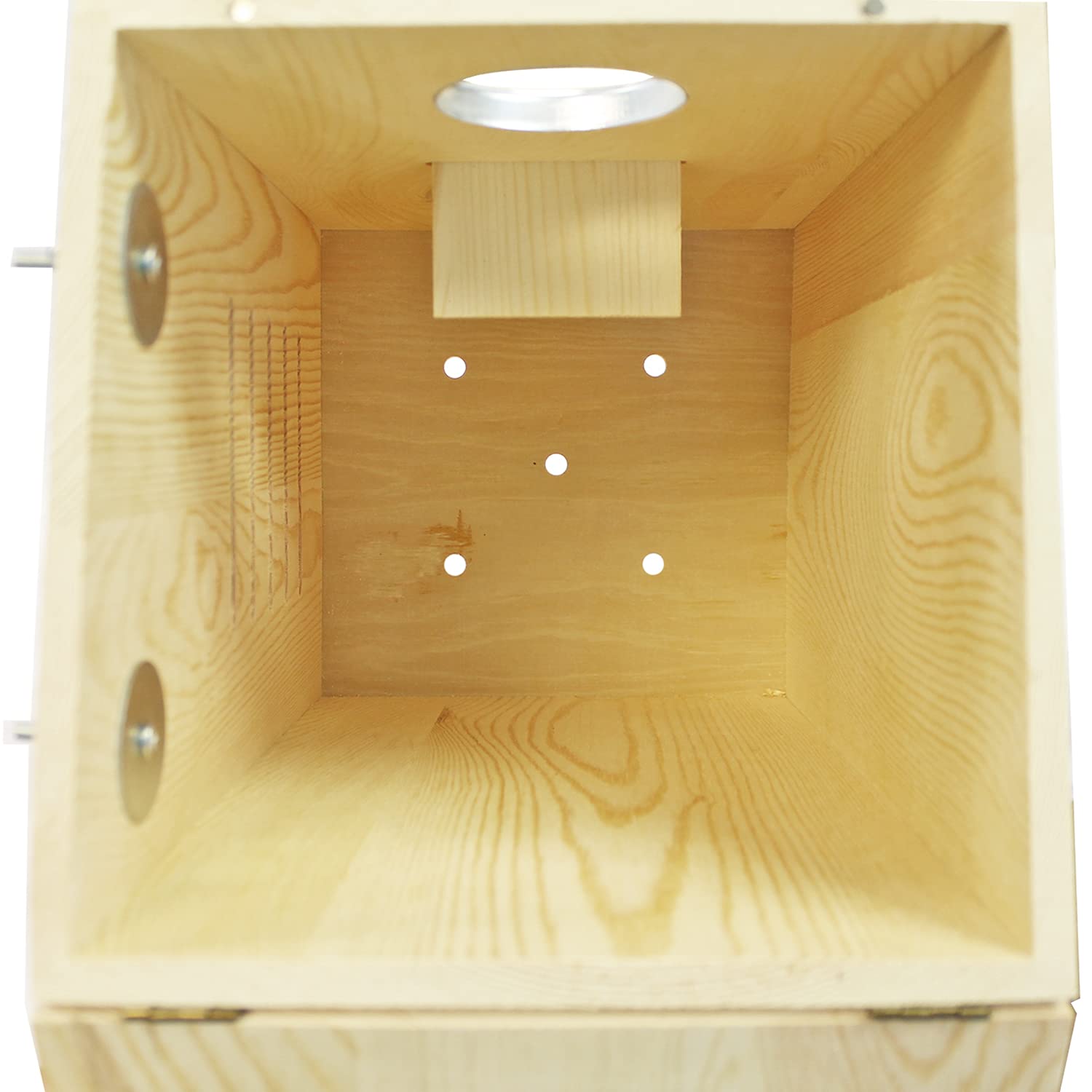 Exotic Nutrition Squirrel Nest Box durable entry emphasizes chew-proof protection for curious climbers