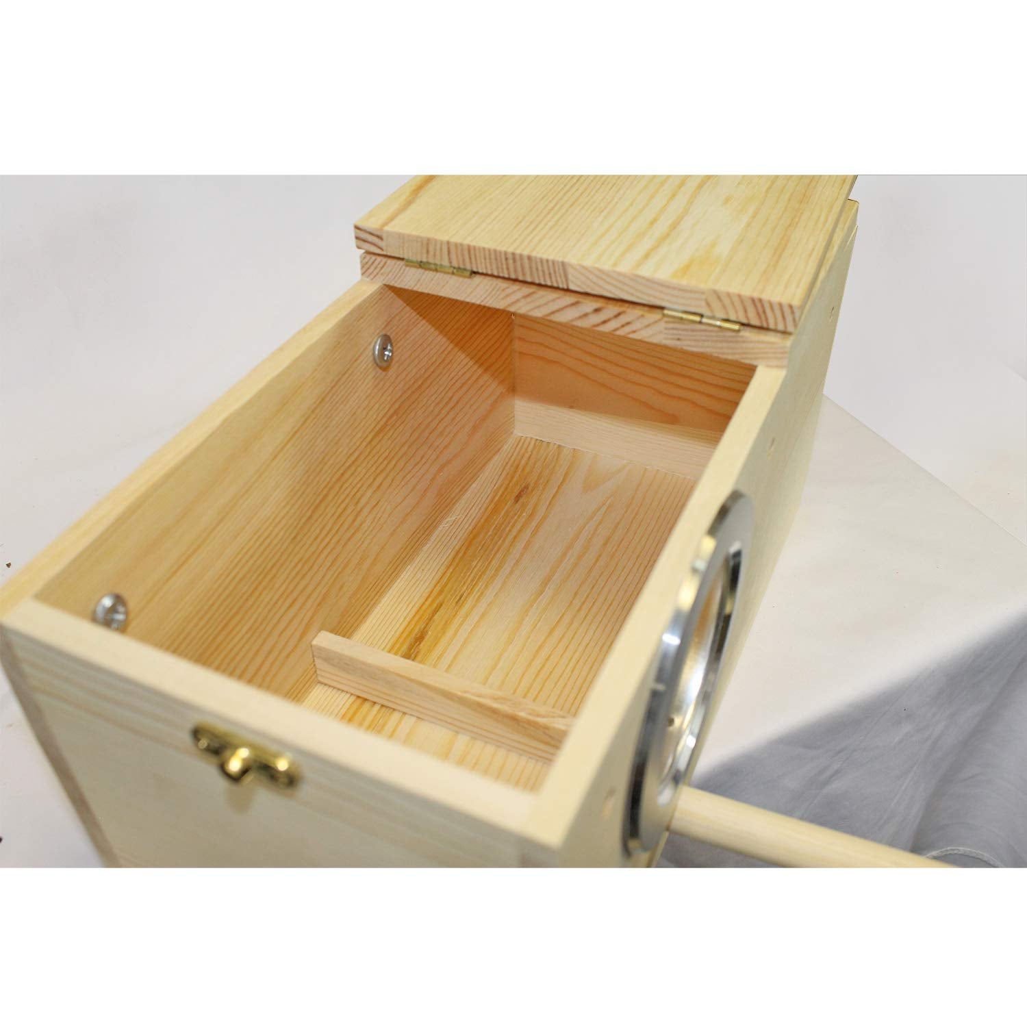 Exotic Nutrition Sturdy Nest Box hardware included simplifies easy installation.