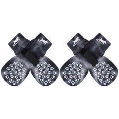 EXPAWLORER calcetines antideslizantes para patas del perro, evitan deslizamientos en suelos lisos.