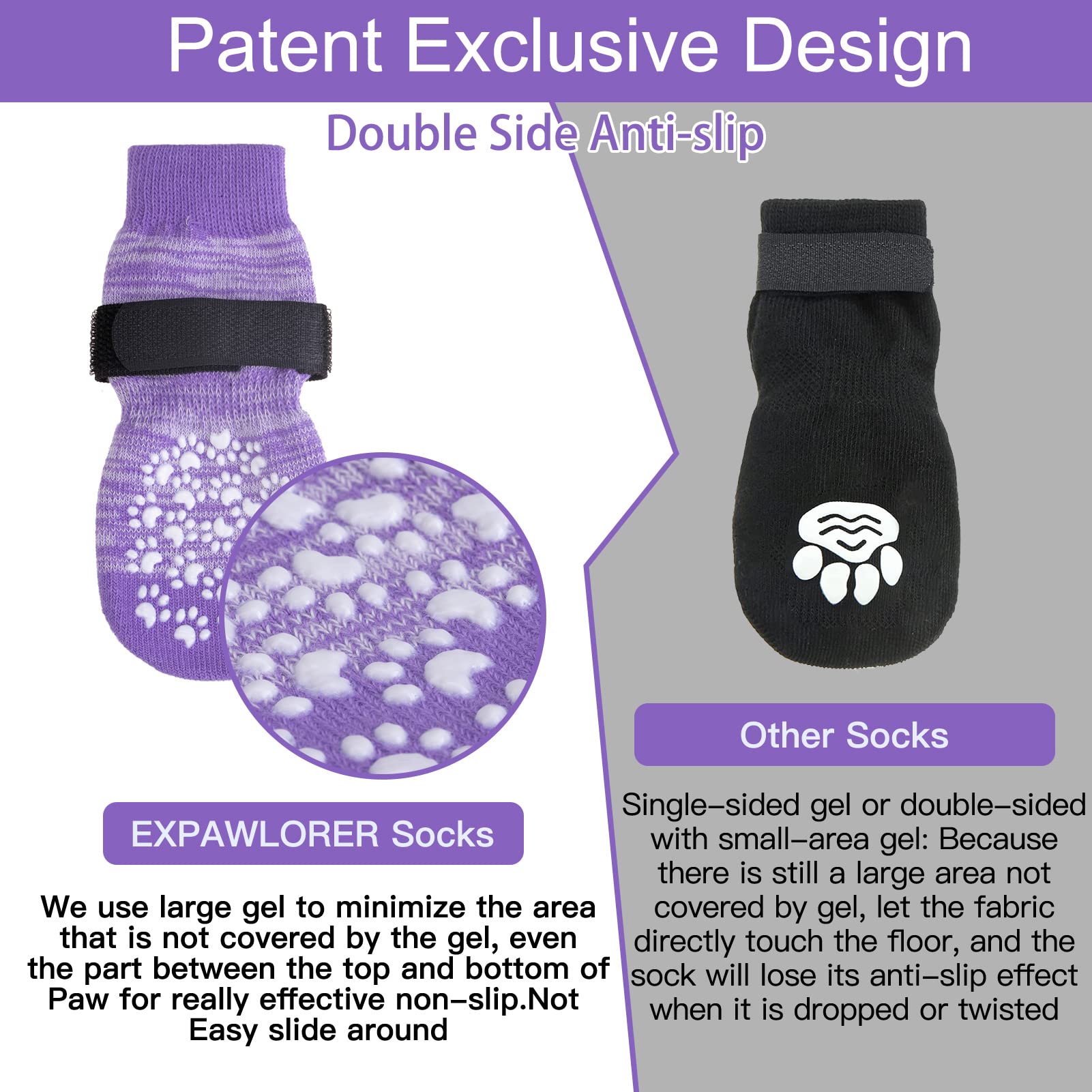 EXPAWLORER durable breathable knit fabric for comfortable all-day wear.