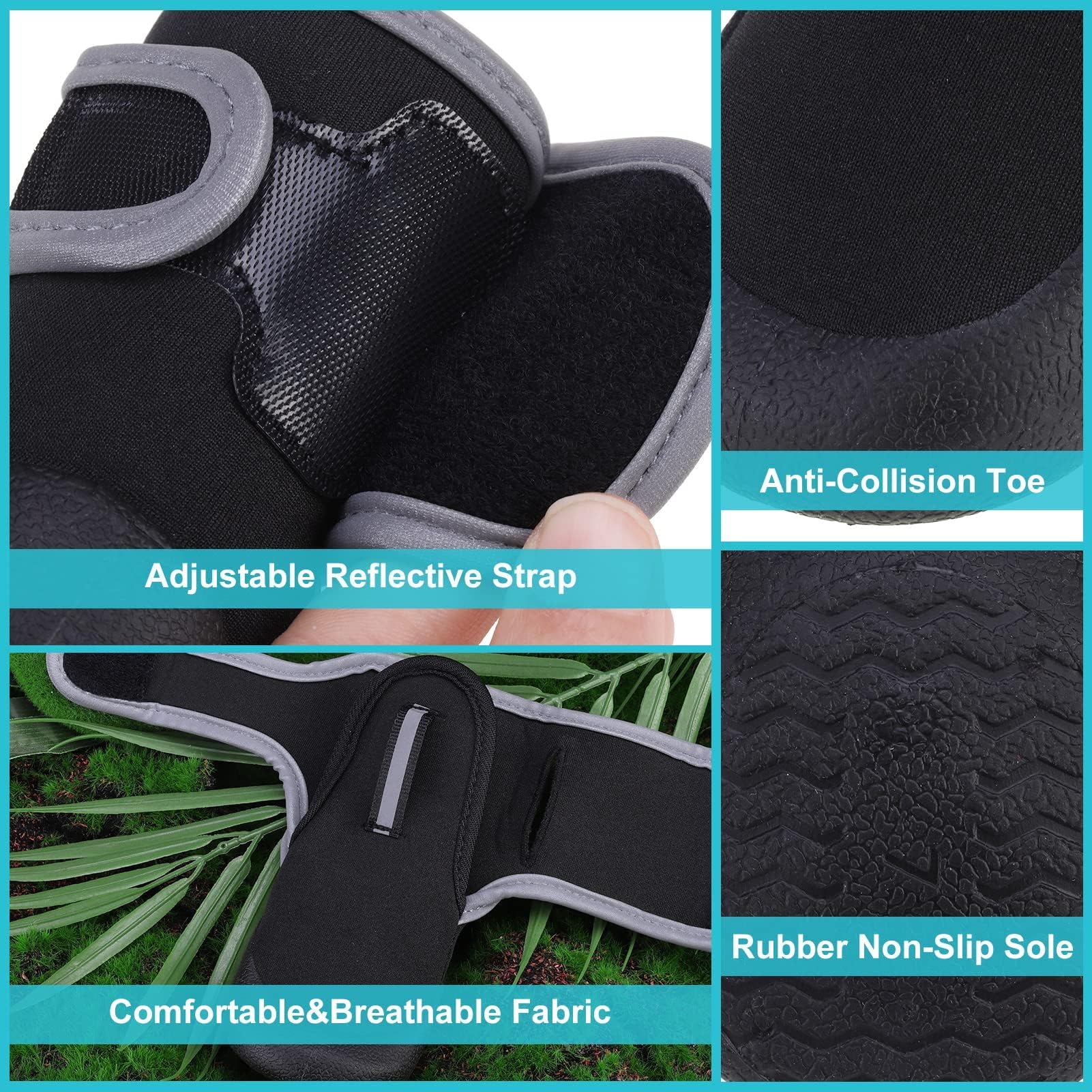 Expawler paw-protectors closeup highlighting durable material for rough outdoor days