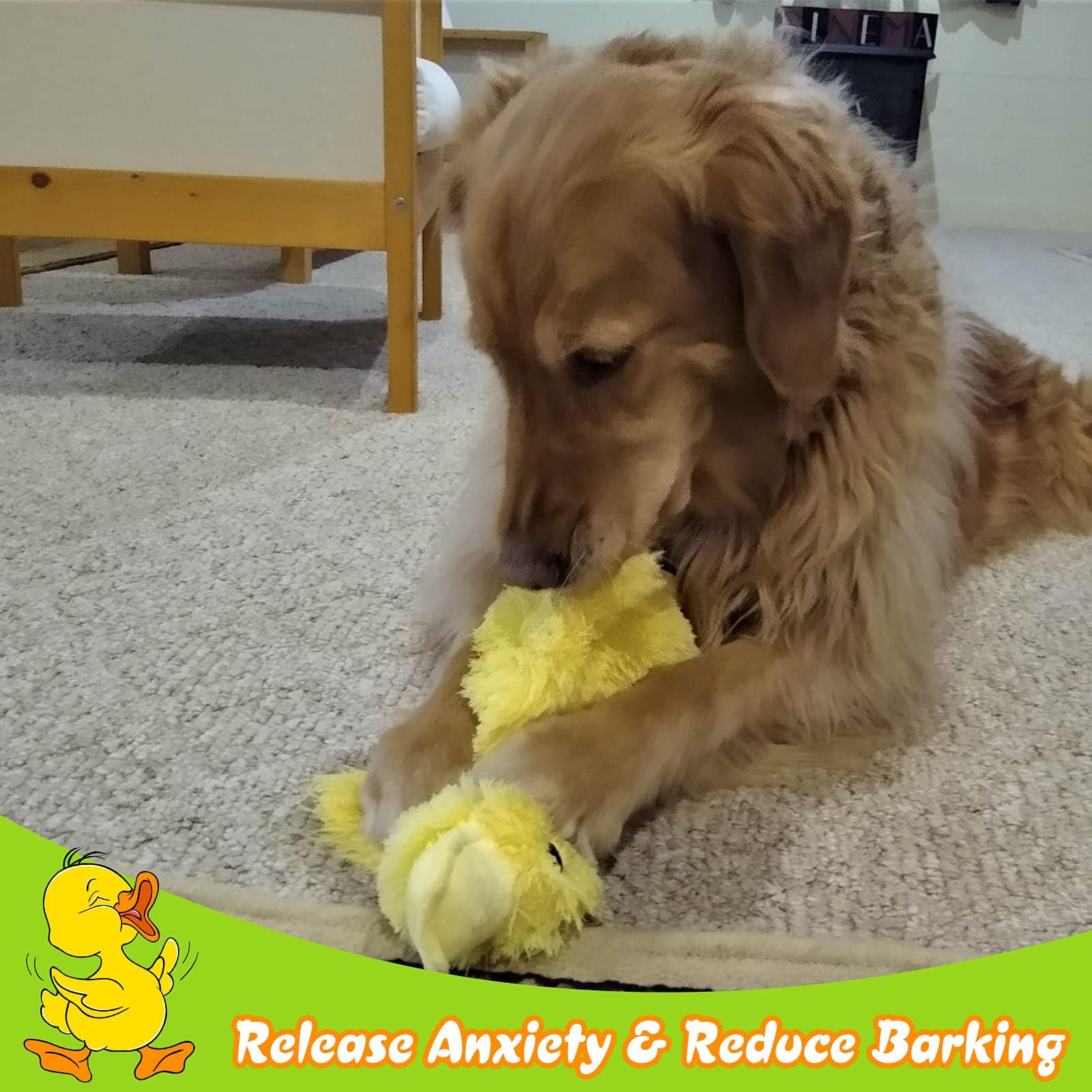 EXPAWLORER soft stuffed duck gift idea for dogs and puppies
