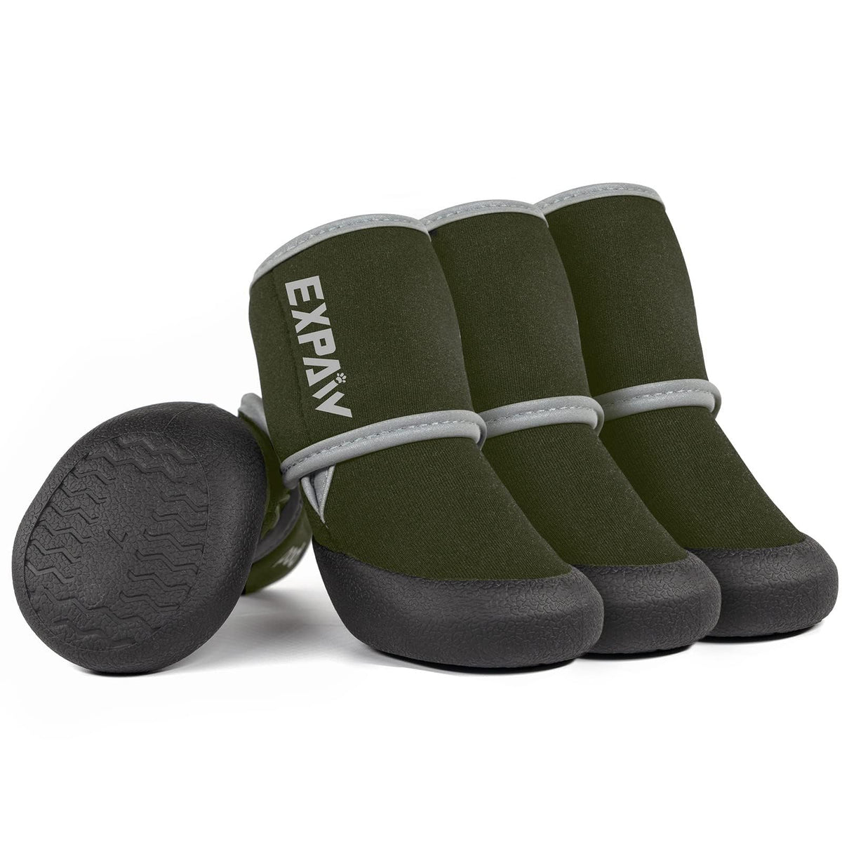 EXPAWLORER waterproof dog shoes size chart helps you choose the right fit.