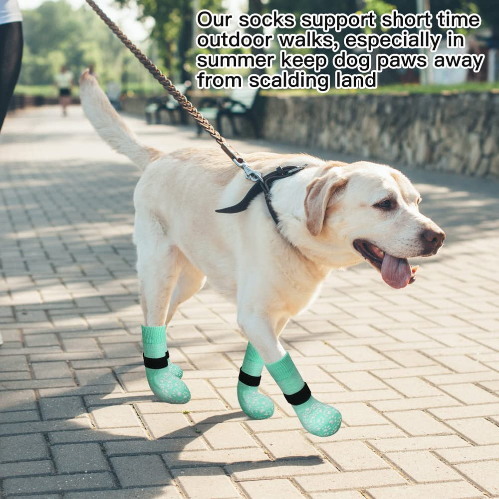 EXPAWLORER 6PCS soft-knit material socks are lightweight and comfortable.