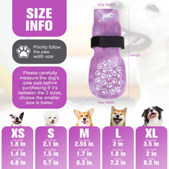 EXPAWLORER Botas para perro protegen las patas en pavimentos calientes.