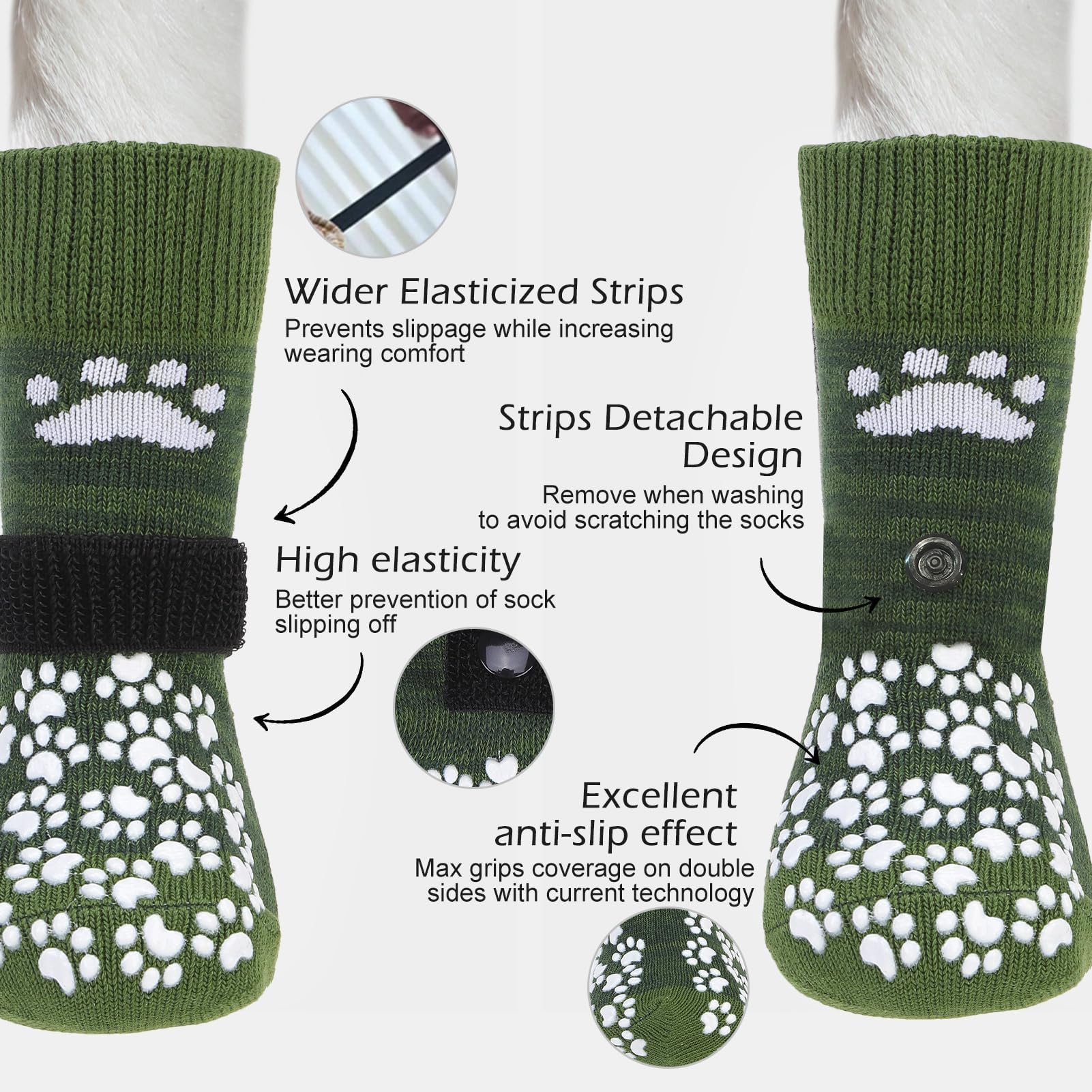 EXPAWLORER calcetines anti-lamido para evitar lamido de patas