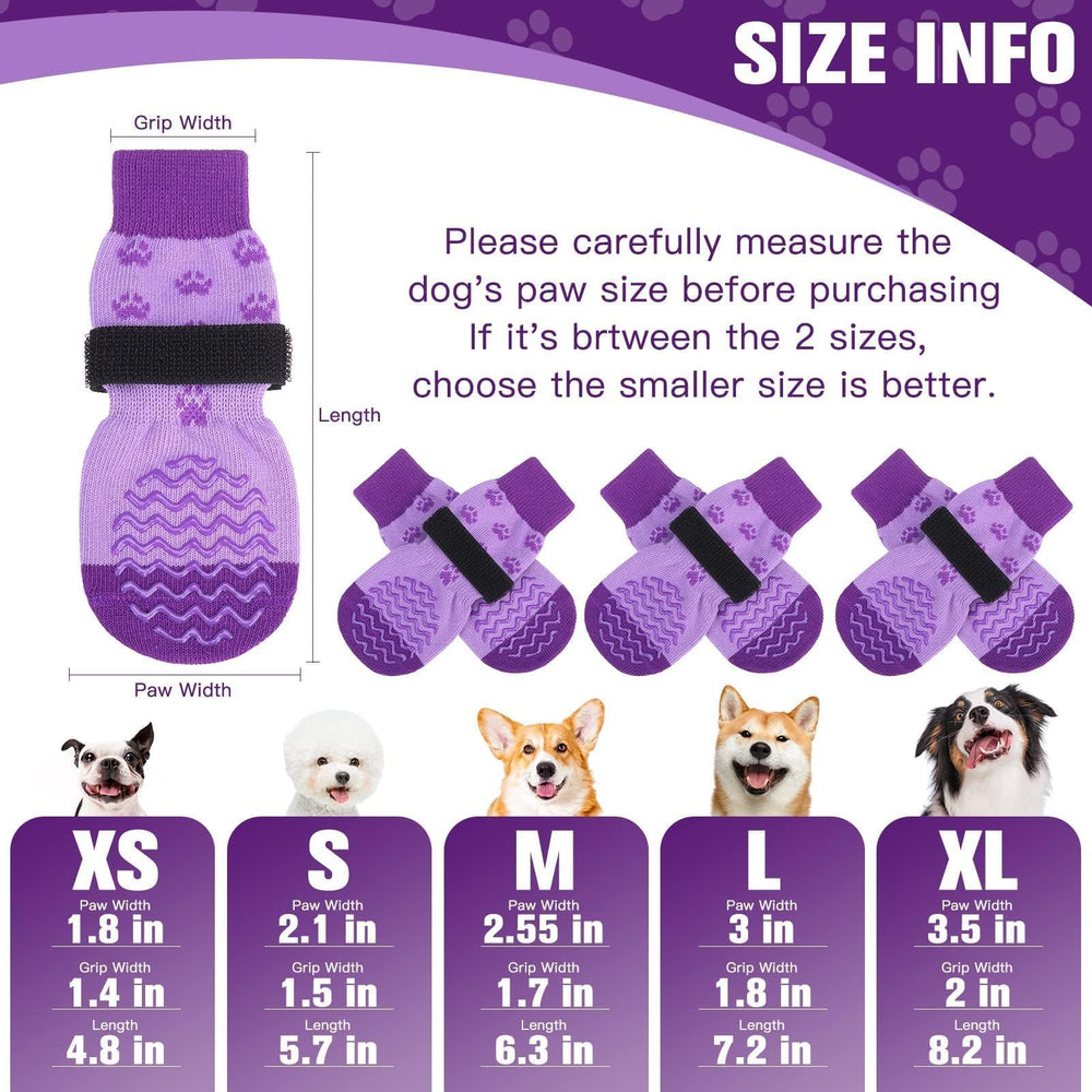 EXPAWLORER calcetines para patas: protección en casa sobre pisos de madera