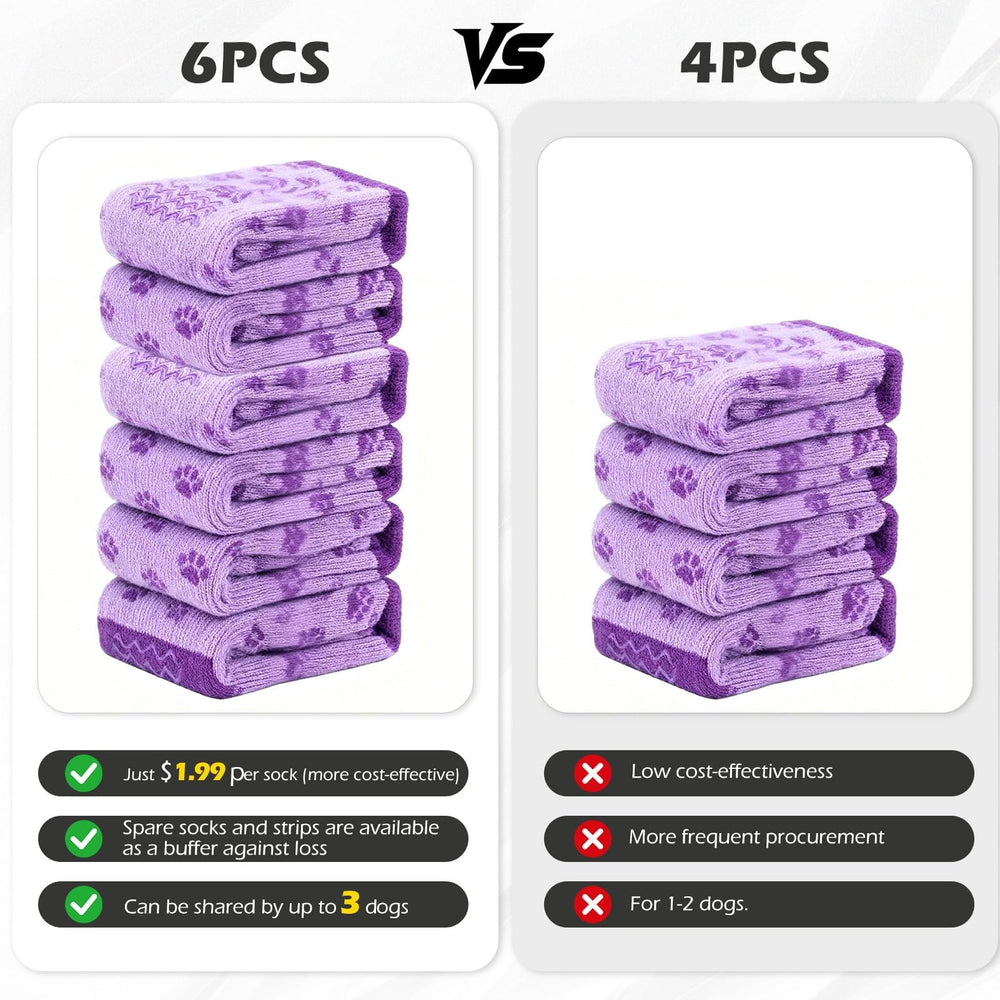 Calcetines para perros EXPAWLORER: transpirables y cómodos para uso diario