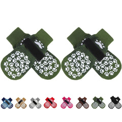 EXPAWLORER calcetines antideslizantes con proteccion-patas para caminar con seguridad
