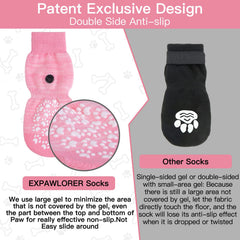 expawlorer calcetines anti-lamer para perros reducen lamido excesivo