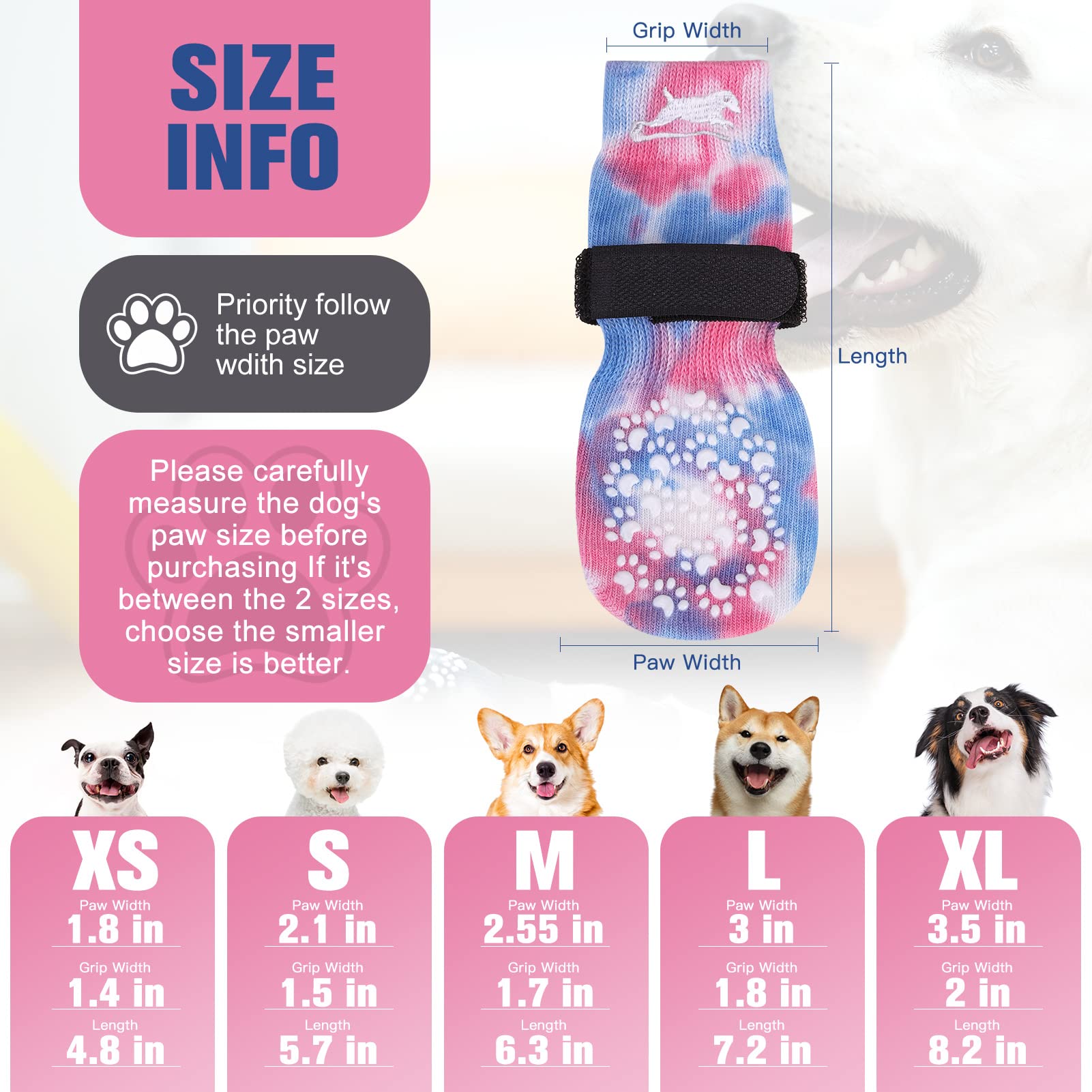 EXPAWLORER calcetines evitan lamer patas y reducen molestias.