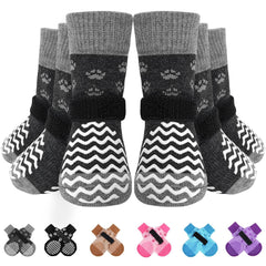 Expawlorer calcetines antideslizantes para perros, protegen patas y evitan resbalones.