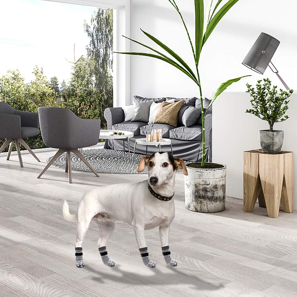 EXPAWLORER calcetines para uso interior y exterior protegen patas.