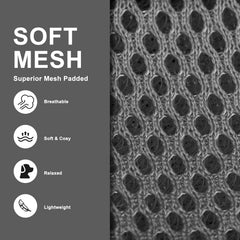 EXPAWLORER soft mesh padding, padded vest harness reduces friction during longer walks.