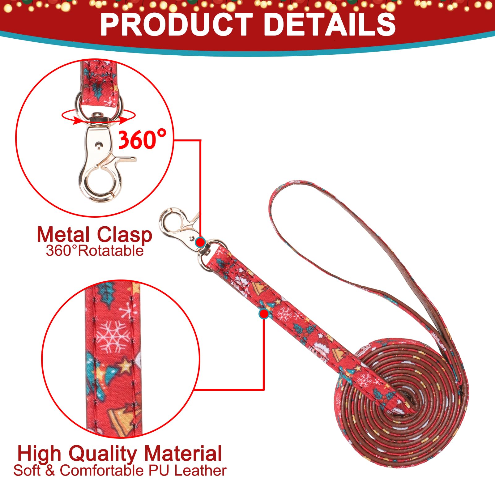 EXPAWLORER collar con campanita dorada, sonido suave al andar.