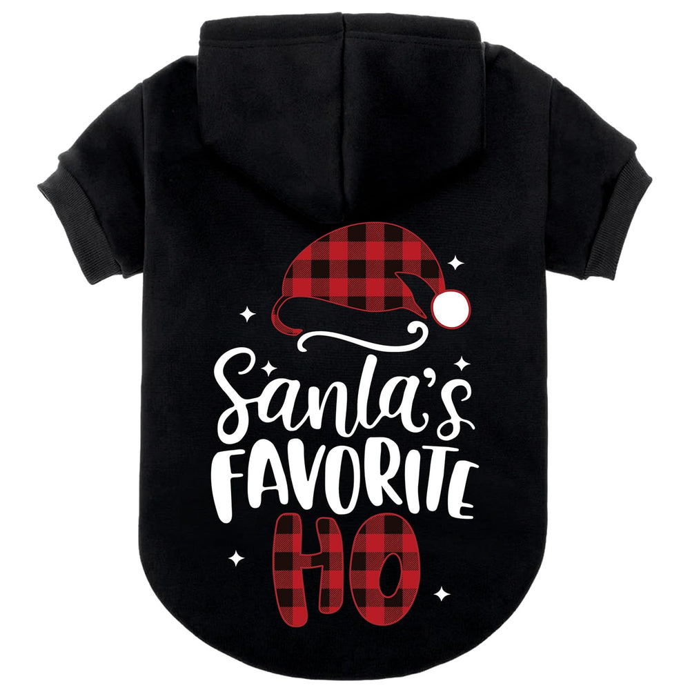 EXPAWLORER Dog Christmas Hoodie front view for festive warmth.