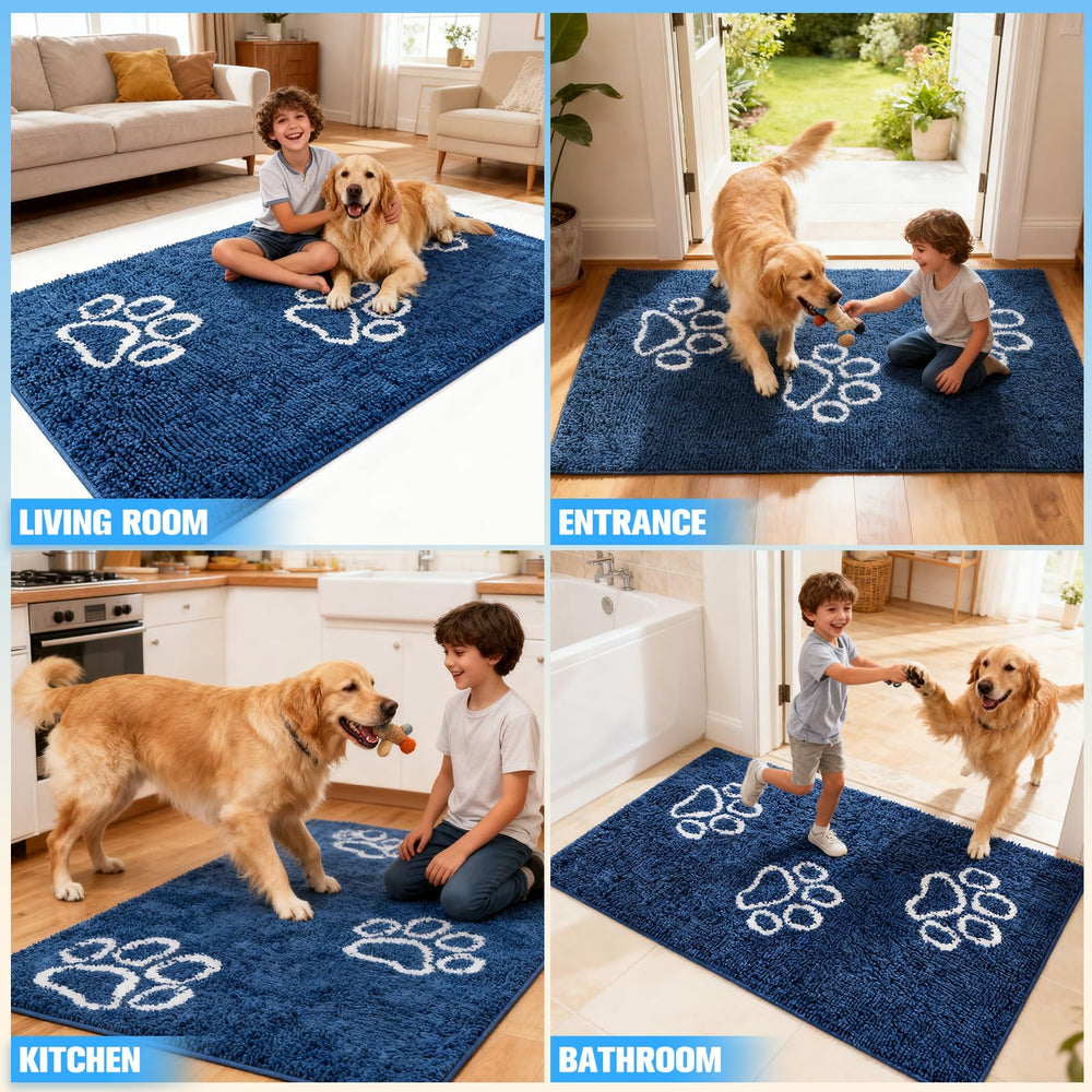 EXPAWLORER dog door mat indoor-outdoor versatility suits many spaces