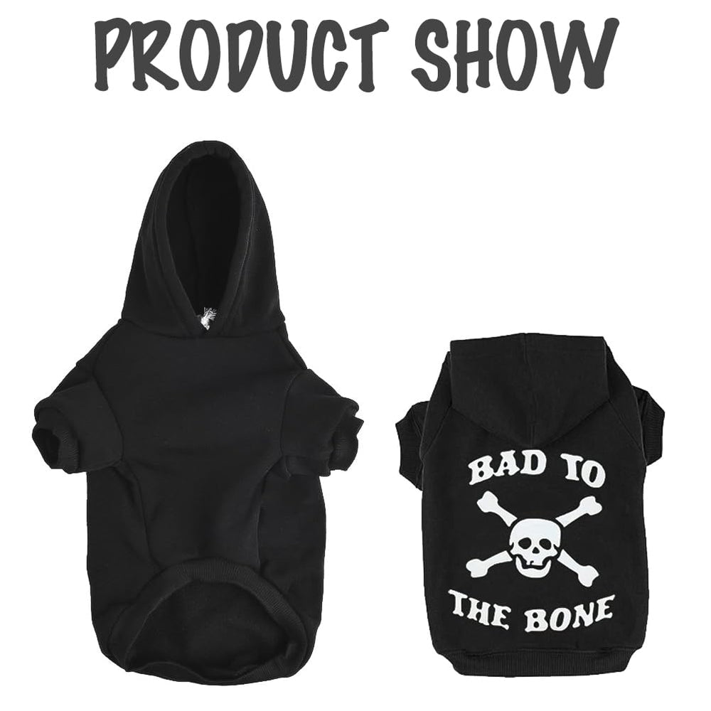 EXPAWLORER dog hoodie warm fleece lining for fall and winter.