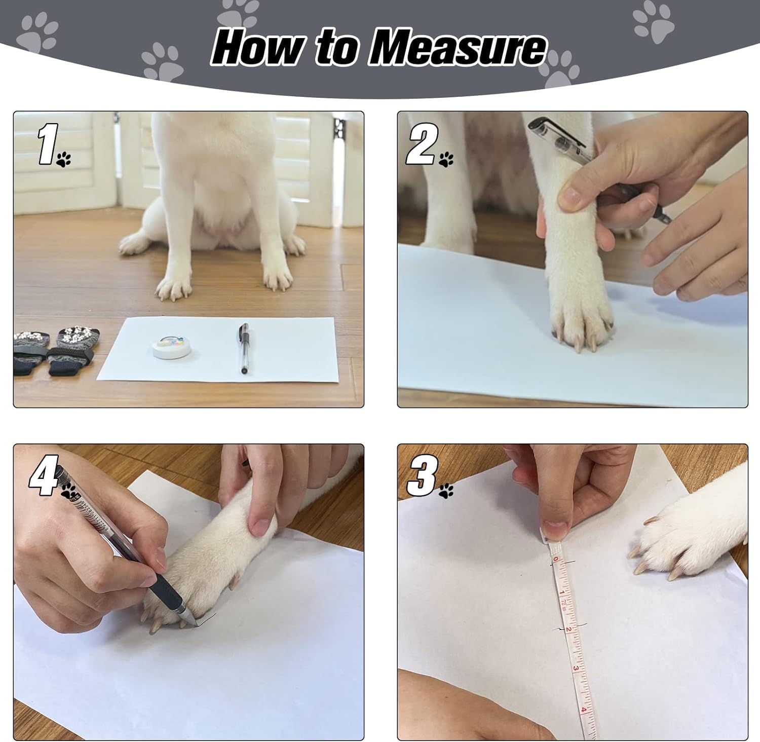 EXPAWLORER dog socks bottom grip pads aid secure footing on slick surfaces.