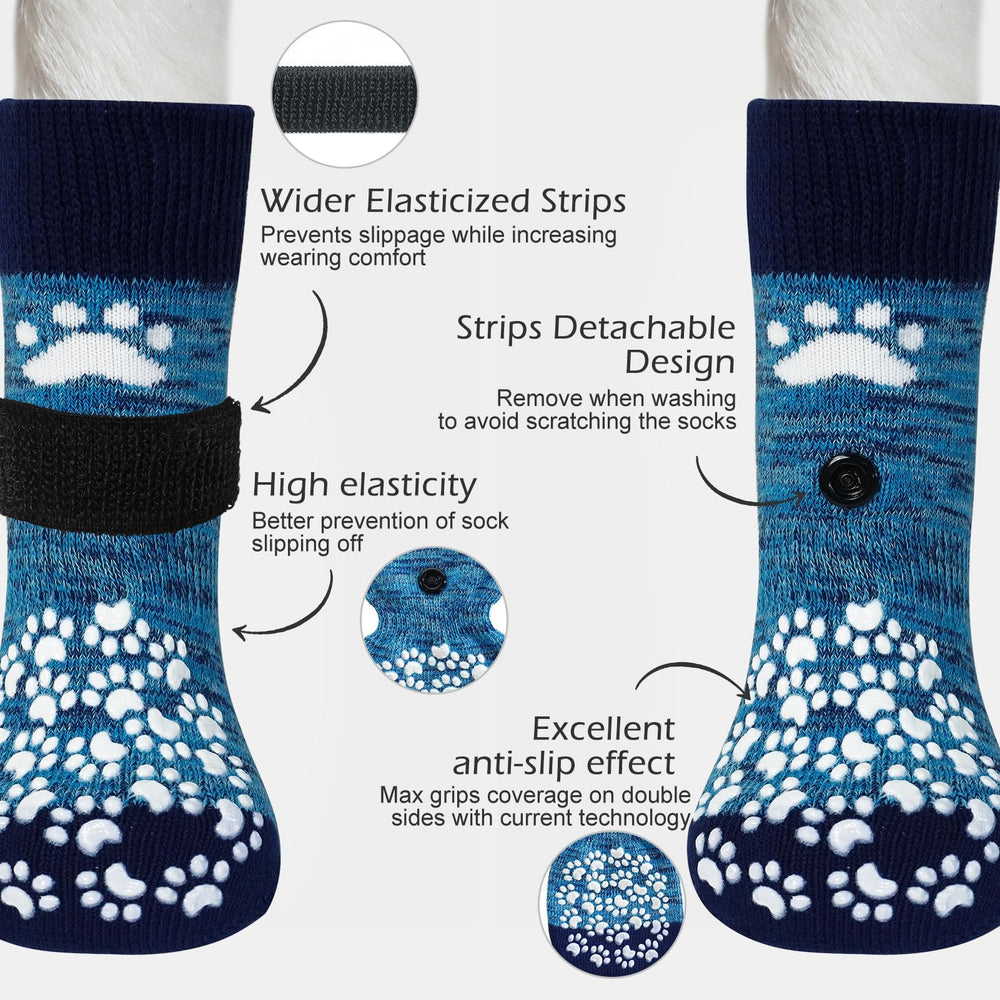 EXPAWLORER dog socks breathable knit material for daily wear
