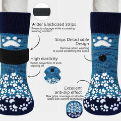 EXPAWLORER dog socks breathable knit material for daily wear