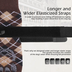 EXPAWLORER dog-socks breathable-material emphasizes comfort during extended wear.