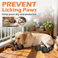 EXPAWLORER Dog Socks inner grip points illustrate extra paw hold.