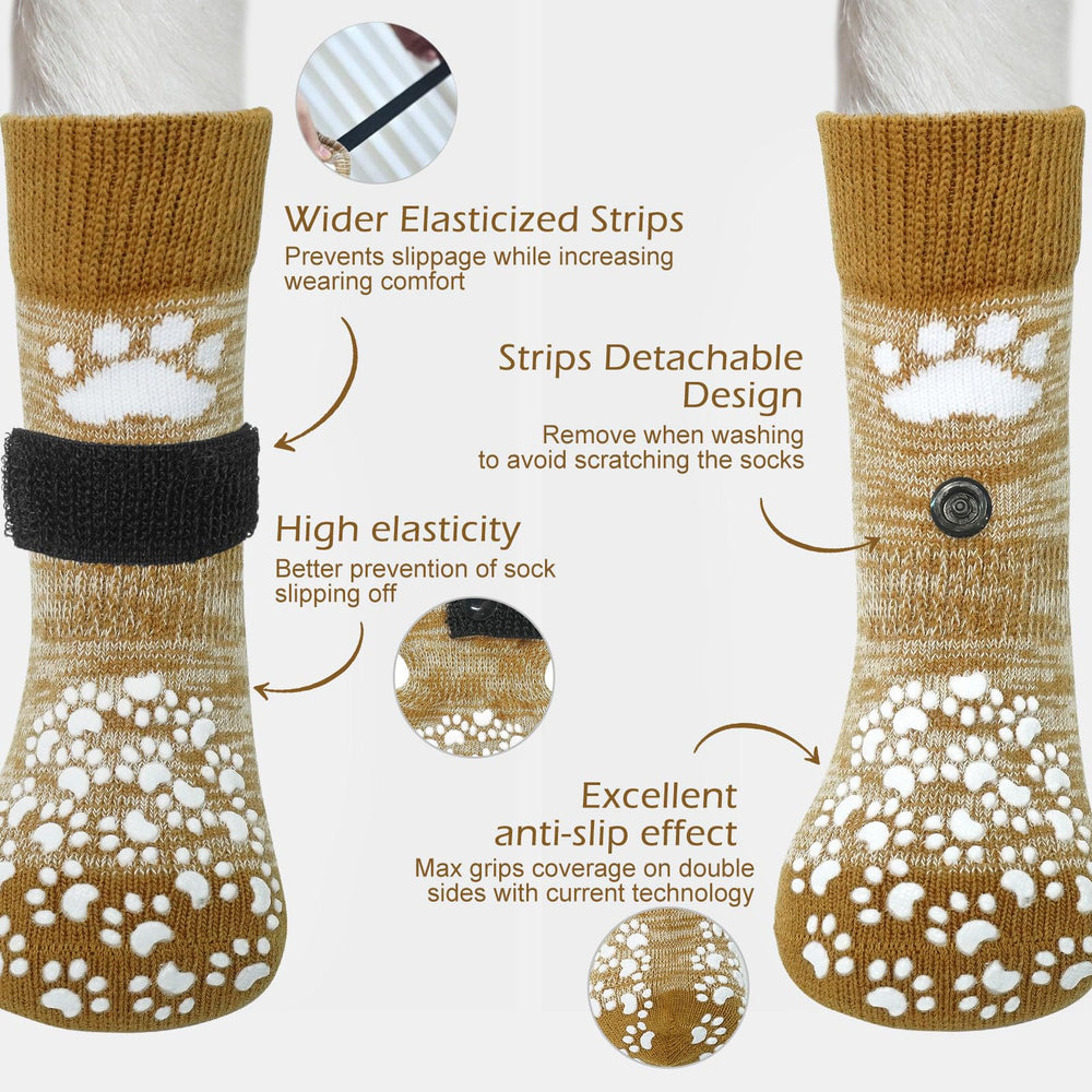 EXPAWLORER calcetines perros protegen patas contra lamidas y irritaciones