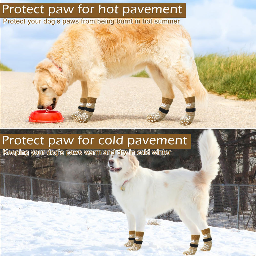 EXPAWLORER calcetines protegen patas en pavimentos caliente y frio
