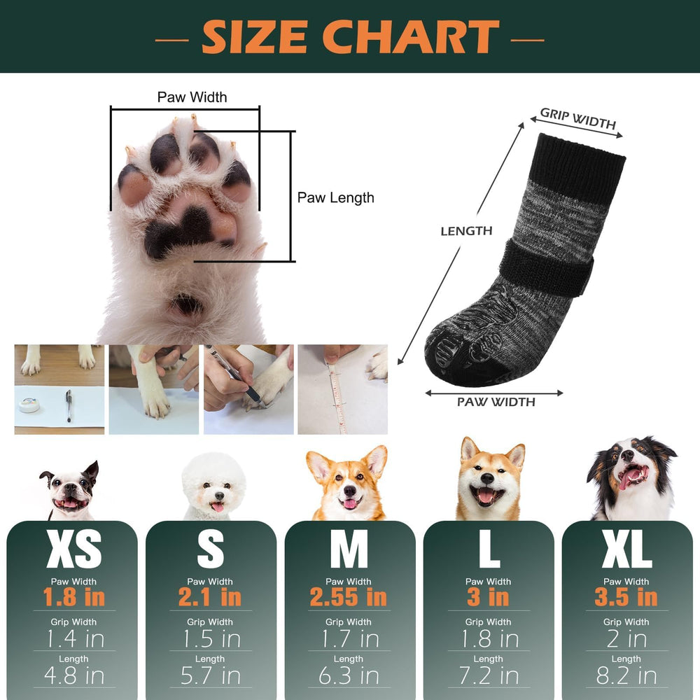 EXPAWLORER Dog Socks side view with strap shows secure closure.