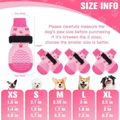 EXPAWLORER dog socks for winter use protect paws on snow and ice