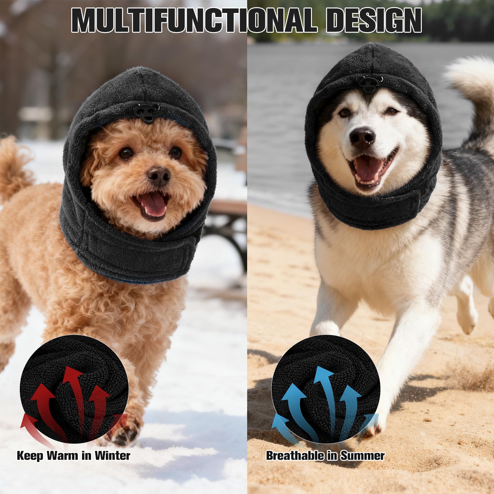 EXPAWLORER dog-winter-warmth-hoodie provides year-round comfort in cold weather