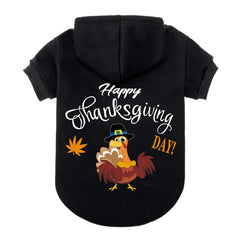 EXPAWLORER Fall Dog Hoodie front view highlights soft warmth for chilly days