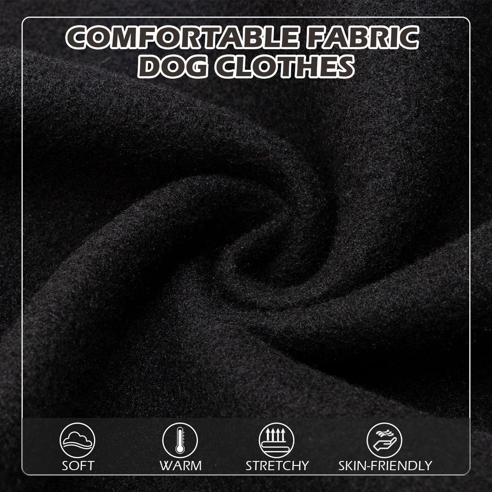 EXPAWLORER fall dog hoodie ribbed cuffs detail for snug warmth.