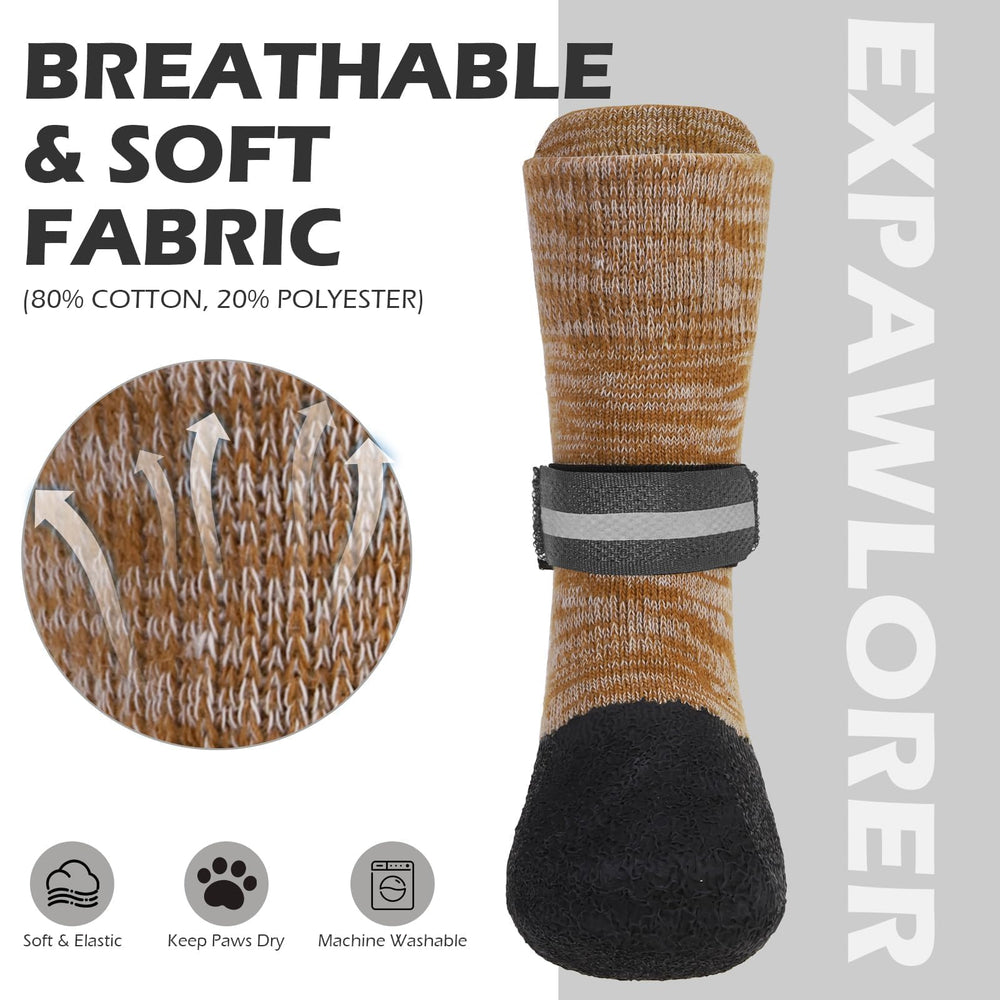 EXPAWLORER hardwood floor protection keeps floors clean during playful pups