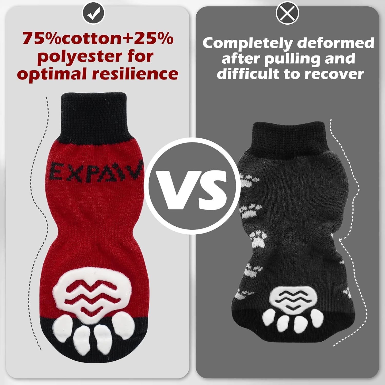 EXPAWLORER paw protection from licking helps maintain paw health